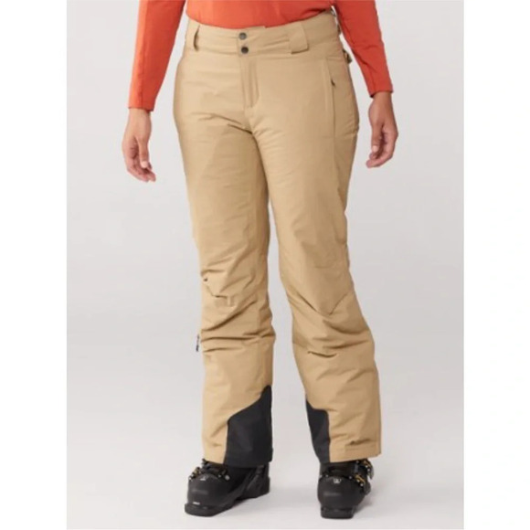Columbia Women's M Medium Bugaboo Omni-Heat Snow Ski Pants NWT Tan Snowboarding - Picture 7 of 14